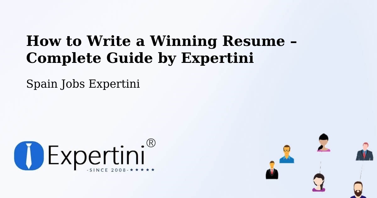 Resume Writing Guide for Job Seekers – Sediles - Sediles, Spain Jobs Expertini