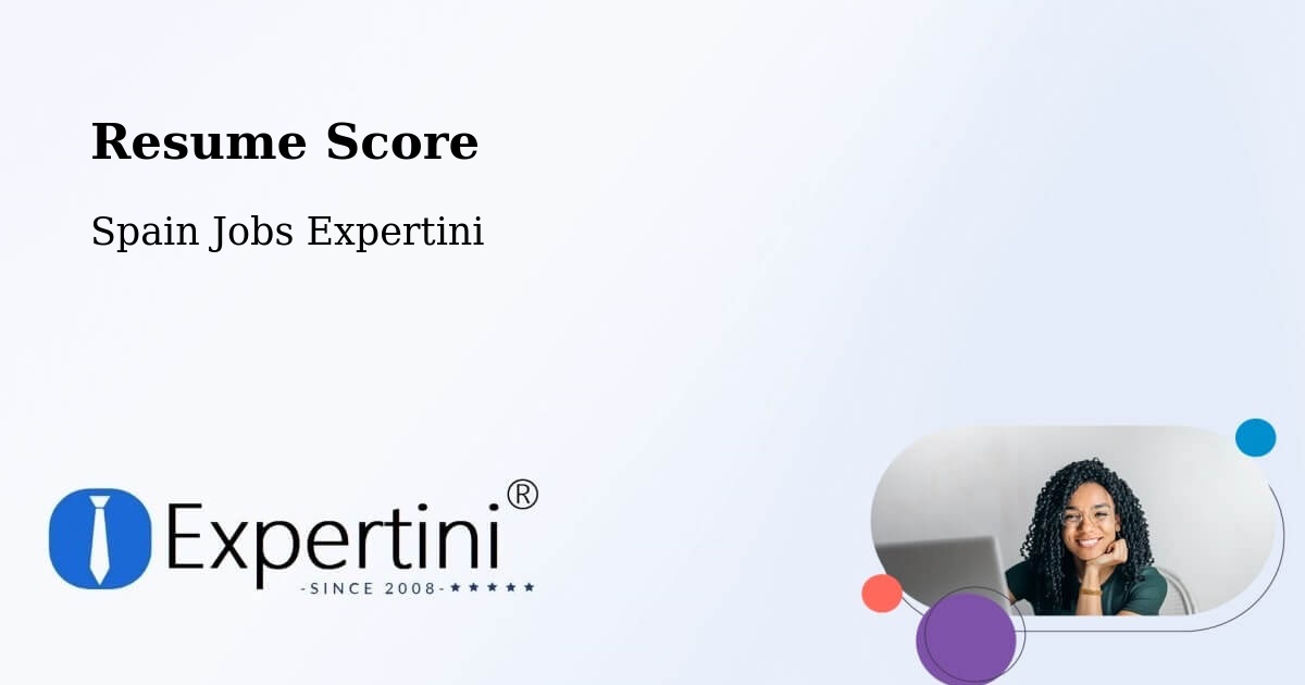 Resume Score & Job Description Match Tool – Sediles - Spain Jobs Expertini
